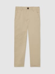 Reiss Stone Pitch 9-14 yrs Slim Fit Casual Chinos - Image 2 of 4