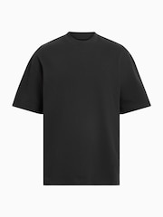 AllSaints Black Haven Short Sleeve Crew T-Shirt - Image 7 of 7