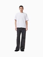 AllSaints White Haven Short Sleeve Crew T-Shirt - Image 5 of 7
