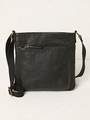 FatFace Allie Black Mini Crossbody Bag - Image 1 of 2