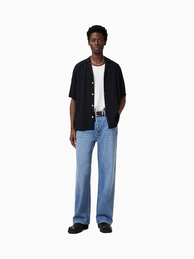 AllSaints White 100% Organic Cotton Denver Vest - Image 3 of 6
