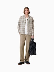 AllSaints Brown Hanbury Trousers - Image 4 of 8