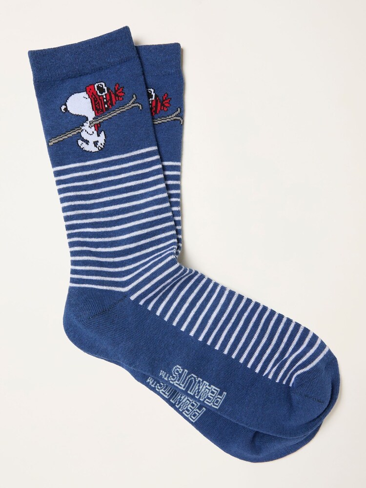 FatFace Mens Skiing Snoopy Socks in a Mug - Imagem 2 de 3