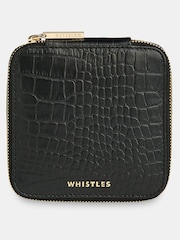 Whistles Black Aelia Jewellery Box - Image 1 of 5