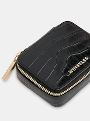 Whistles Black Lotta Mini Jewellery Box - Image 4 of 5