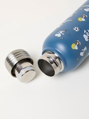 FatFace Navy Sports Snoopy Water Bottle - Image 2 of 2