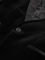 Americana de terciopelo con botonadura sencilla Ace de Reiss - Imagen 5 de 5