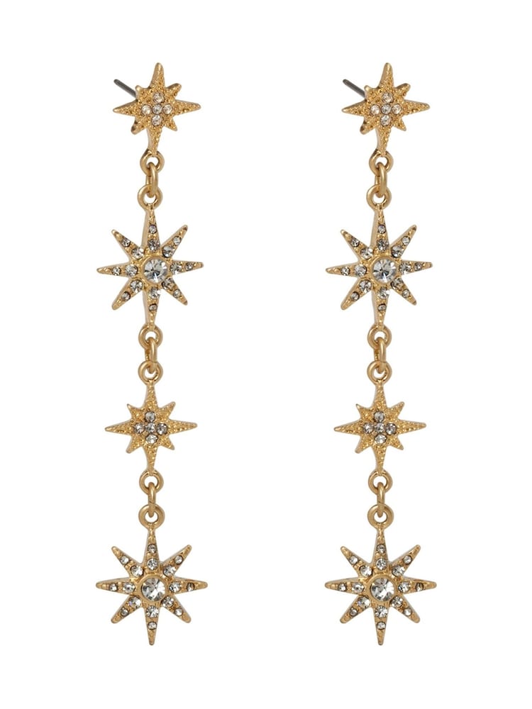 Bibi Bijoux Starstruck Long Drop Earrings - Image 1 of 3