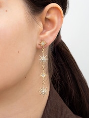 Bibi Bijoux Starstruck Long Drop Earrings - Image 2 of 3