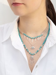 Bibi Bijoux Dreamcatcher Beaded Layered Necklace - Image 3 of 4