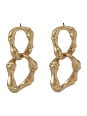Bibi Bijoux Bamboo Chain Earrings - Image 1 of 3