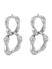 Bibi Bijoux Bamboo Chain Earrings - Image 1 of 3