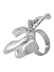 Bibi Bijoux Silver Tone Bow Adjustable Ring - Image 2 of 4
