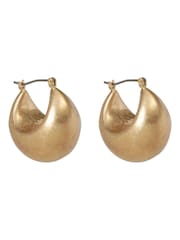 Bibi Bijoux Gold Tone Chunky Statement Hoop Earrings - Image 1 of 3