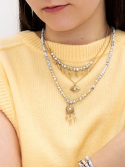 Bibi Bijoux Dreamcatcher Beaded Layered Necklace - Image 3 of 4
