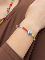 Bibi Bijoux Gold Tone Multi Beaded Friendship Bracelet - Image 2 of 3