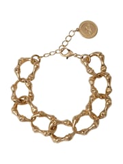 Bibi Bijoux Gold Tone Bamboo Chain Bracelet - Image 1 of 3