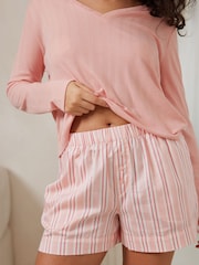 Chelsea Peers Pointelle V-Neck Short Pyjamas Set - Image 5 of 5
