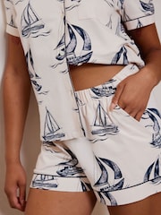 Suelo blanco - Chelsea Peers Playful Print Short Pyjamas Set - Imagen 2 de 5