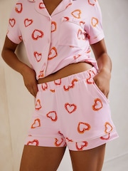 Rayo rosa - Chelsea Peers Playful Print Short Pyjamas Set - Imagen 2 de 5
