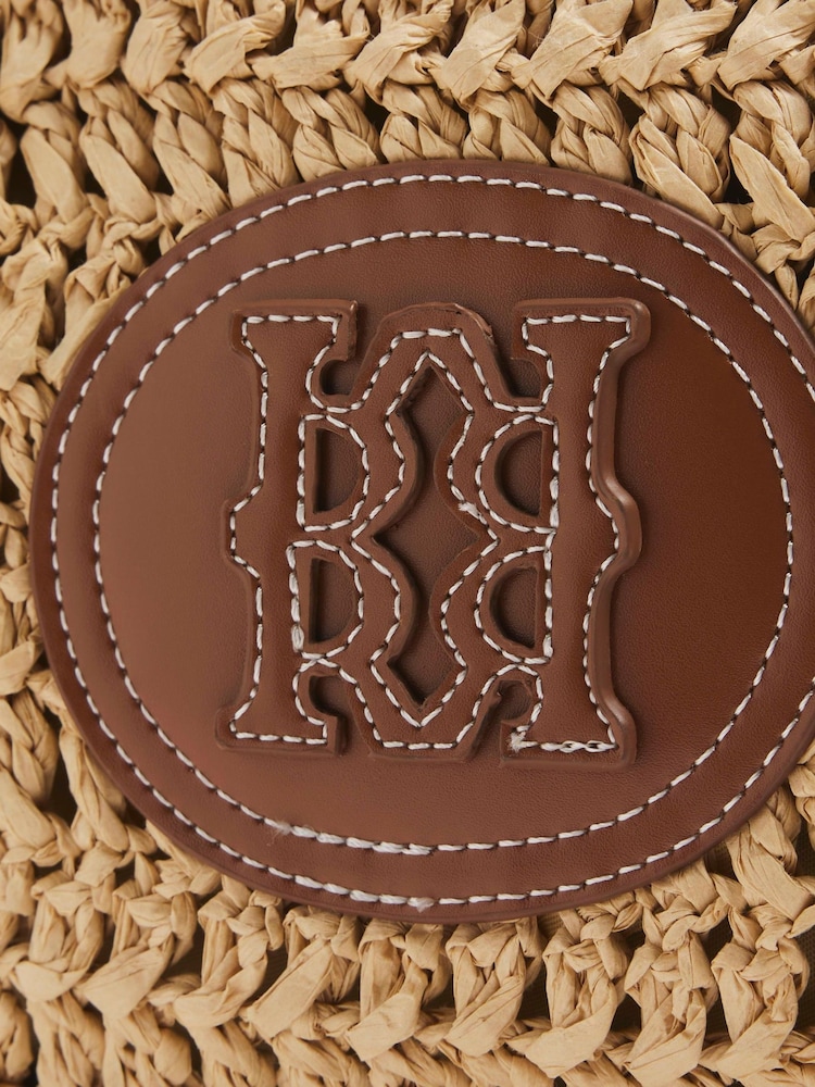 River Island Scoop Raffia Shoulder Bag - Image 5 of 5