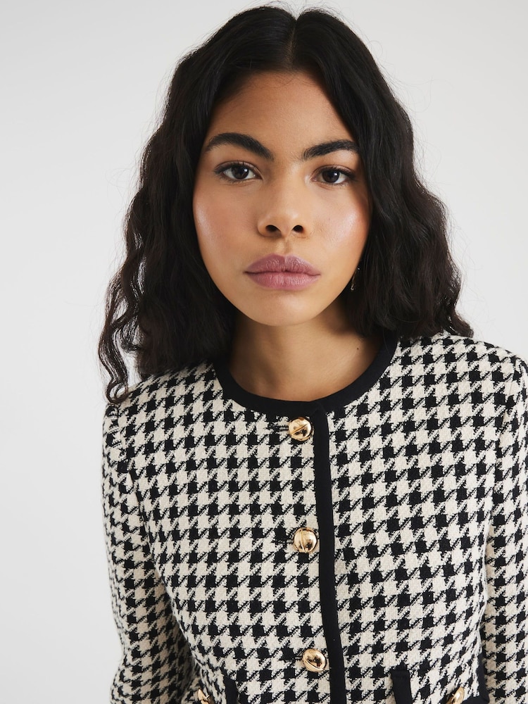 River Island Dogtooth Trophy Jacket - Imagen 4 de 4