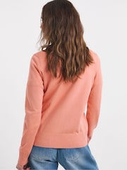 JD Williams Coral Crew Neck Cardigan - Image 2 of 4