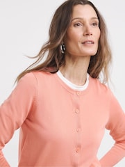 JD Williams Coral Crew Neck Cardigan - Image 4 of 4