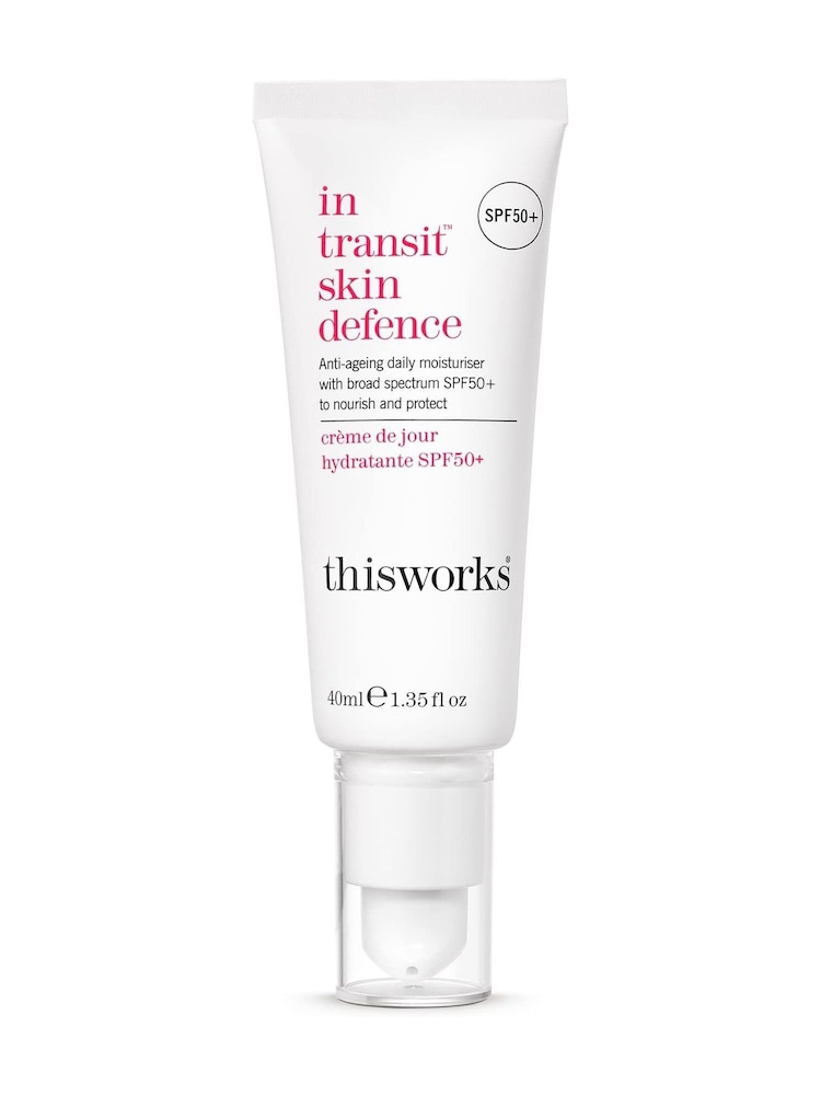 This Works In Transit Skin Defence Moisturiser 40ml - Image 1 of 3 This Works In Transit Skin Defence Moisturiser 40ml - Image 1 of 3