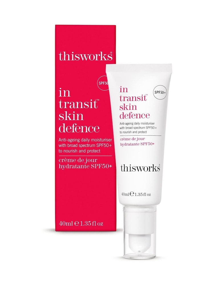 This Works In Transit Skin Defence Moisturiser 40ml - Image 2 of 3 This Works In Transit Skin Defence Moisturiser 40ml - Image 2 of 3