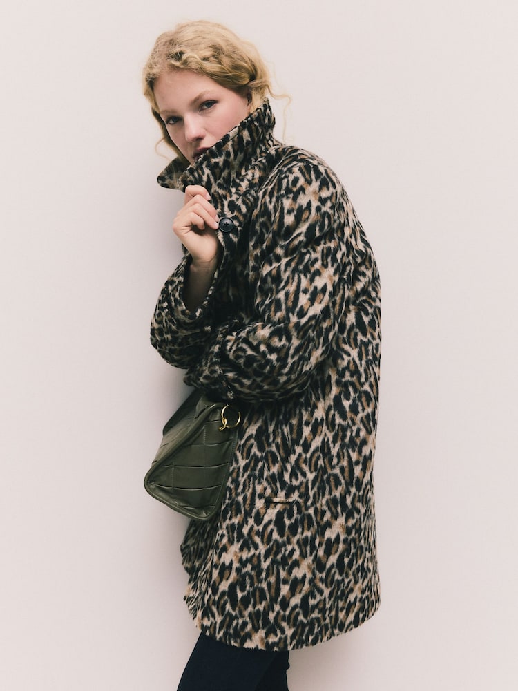Animal Dolly Coat - Image 1 of 6 Animal Dolly Coat - Image 1 of 6