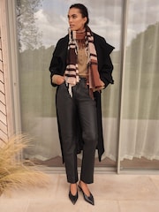Black N. Premium Funnel Coat - Image 1 of 5