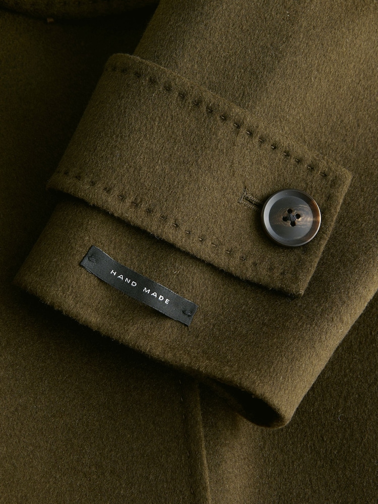 Khaki Green Tabitha Simmons Handsewn Coat - Image 4 of 4