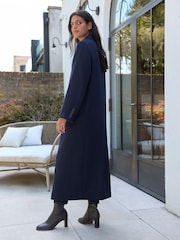 Navy Revere Coat - Image 3 of 7