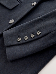 Navy Revere Coat - Image 6 of 7