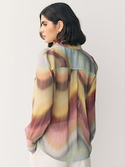 PS Paul Smith Multi Classic Swirl Detail Shirt - Image 3 of 6