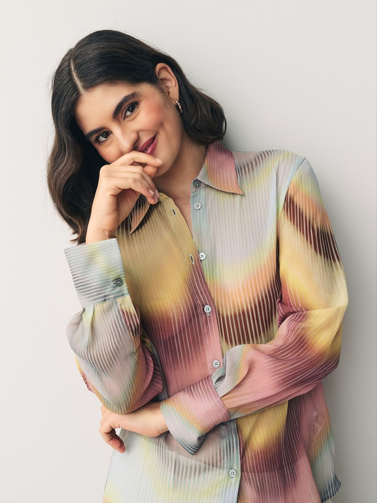 PS Paul Smith Multi Classic Swirl Detail Shirt - Image 5 of 6