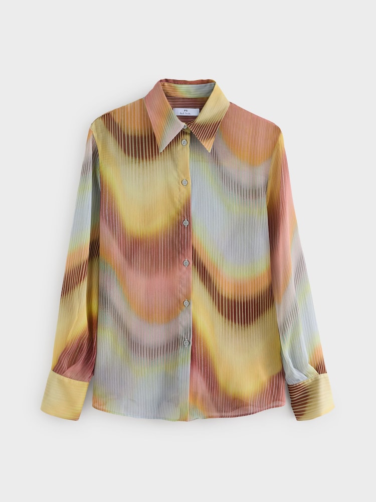 PS Paul Smith Multi Classic Swirl Detail Shirt - Image 6 of 6 PS Paul Smith Multi Classic Swirl Detail Shirt - Image 6 of 6