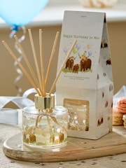 Hamish Happy Birthday Pure Linen Scented Candle - Image 2 of 2