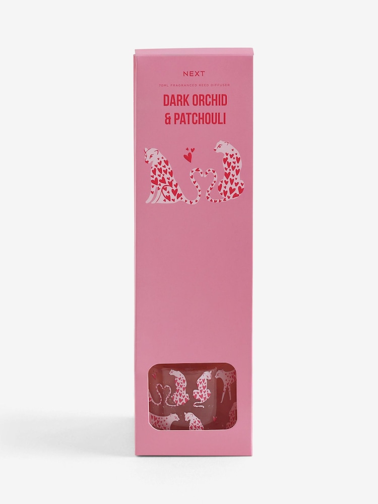 Dark Orchid & Patchouli Pink Animal Print Leopard 70ml Diffuser - Image 3 of 3