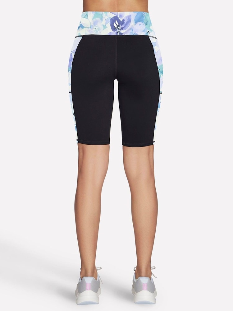 Skechers GoWalk Seascape Floral 10 Bike Shorts - Imagen 2 de 3