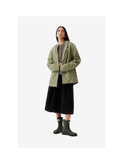 Hunter Green Izzy Hooded Jacket - Image 3 of 5