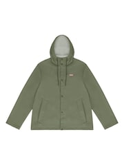 Hunter Green Izzy Hooded Jacket - Image 4 of 5
