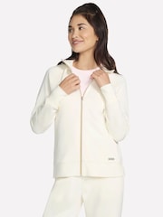 Blanco - Skechers Skechluxe Elevate Crew Neck Sweatshirt - Imagen 1 de 3