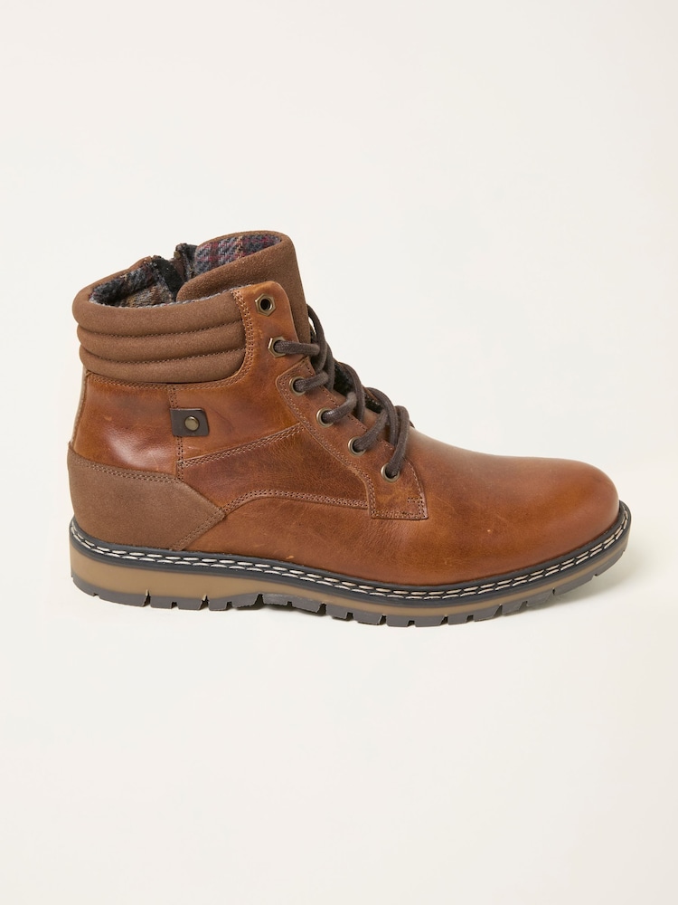 FatFace Chiltern Tan Brown Boot - Image 1 of 3 FatFace Chiltern Tan Brown Boot - Image 1 of 3