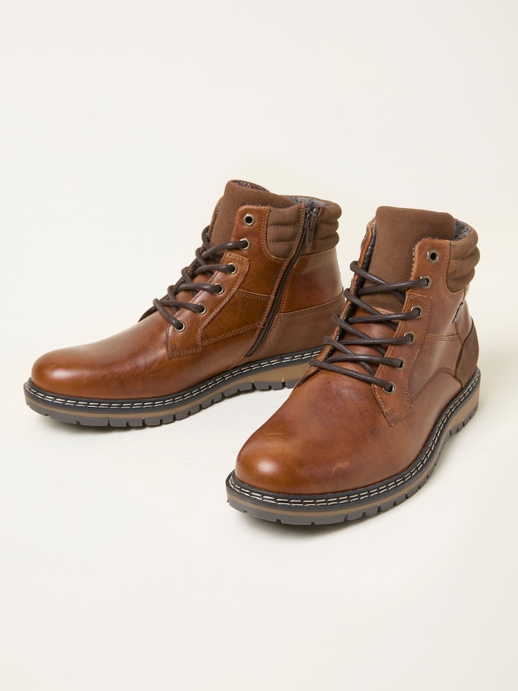 FatFace Chiltern Tan Brown Boot - Image 3 of 3 FatFace Chiltern Tan Brown Boot - Image 3 of 3