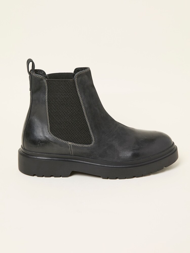 FatFace Black Mens Chelsea Boot - Image 1 of 3 FatFace Black Mens Chelsea Boot - Image 1 of 3