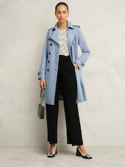 Hobbs Blue Petite Petite Skylar Trench Coats - Image 1 of 4