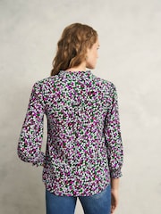 Hobbs Pink/Green Orelia Blouse - Image 2 of 5