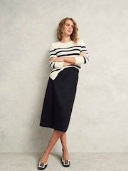 Hobbs Blue Hana Skirt - Image 1 of 6